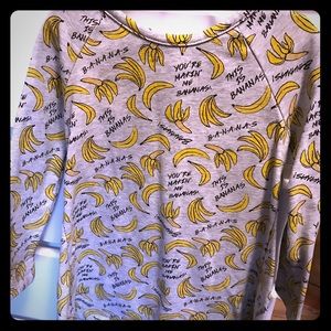 Tucker + Tate banana pattern dress size 5